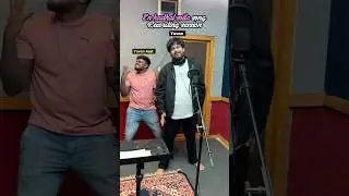 En Kadhal Solla Song Recording Session 😂🤣 #vikkals #shorts