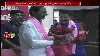 TRS Vs Congress Over Pre-Elections | Congress Leaders Accept CM KCR Sawal | NTV