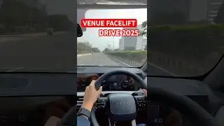 Amazing POWER⚡️Venue Facelift 2025 Drive Review #venue  #brezza  #hyundai  #shorts