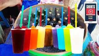 Slushie​ Machine Slushy​ Pepsi Coca Cola Fanta Sprite Coke Slushy Slurpee | Food News Video #Shorts