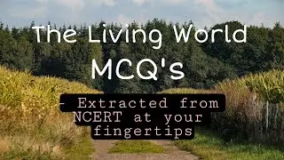 Living World quiz | Neet Preparation | Biology Neet MCQ's