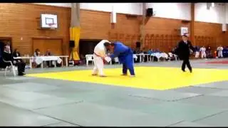 Judo - Orange belt vs. Black belt