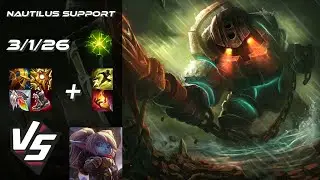 SUPPORT Nautilus vs Poppy - EU Challenger Patch 25.S2.6