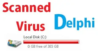3 # Hard drive Killer (Virus Tutorial) ( Scaned with AVG) [Delphi]
