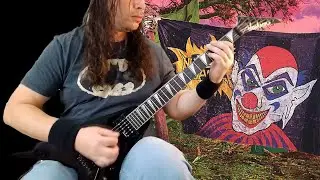 Nuclear Assault - Something Wicked Guitar Playthrough (Tabs On Screen) (Drop D Tuning)