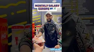 Monthly salary in Malta Europe 🇪🇺🇲🇹 #monthly #euro #salary #reel #reels #minivlog #euro #salary