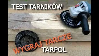 TARPOL - Рашпили для УШМ - Как быстро отшлифовать дерево ТЕСТ Ремонт дерева