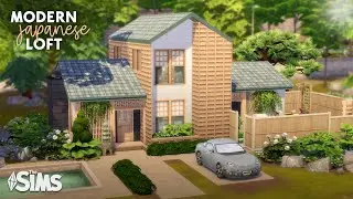 Modern Japanese Loft 🌿  || The Sims 4: Speed Build