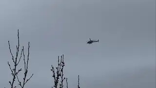 Private Aerospatiale AS355 [G-UKTV] flying above my house