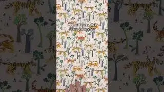 Animal lovers, this fabric is for you! | Liberty Animals | 100% Cotton | Alice Caroline