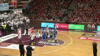 ENERGA CZARNI Słupsk 84:76 AZS Koszalin (pierwsza połowa) 15.02.2015