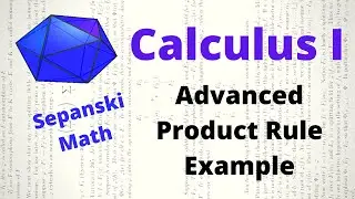 Product Rule With More Than Two Terms, Calculus 1
