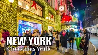 Christmas in New York | Winter Market in Manhattan's Herald Square - ক্রিস্টমাসের নিউ ইয়র্ক