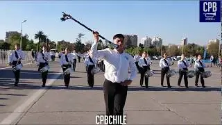 Banda de guerra Bomberos de Valdivia - Concurso Colegio Arturo Prat 28/09/19