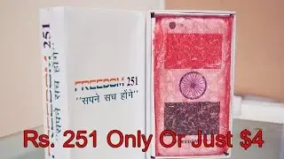 Freedom 251 Review And Unboxing - Just $4 - Rs 251