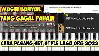 HOW TO INCLUDE STYLE SET IN 2022 ORG | THE VERSION BELOW IS ALSO THE SAME