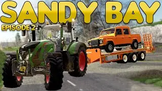 Sandy Bay 19 - Farming Simulator 19 -  Ep.2 (with Wheel Cam)