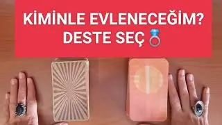 KİMİNLE EVLENECEĞİM ? DESTE SEÇ ❤️ TAROT VE KATİNA AÇILIMI 🌺🌸 #tarot #katina #desteseç