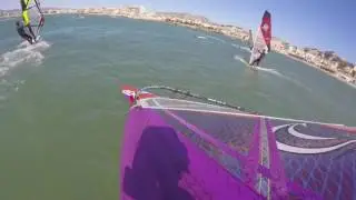 Windsurf Go Pro pointe rouge Mai 2017