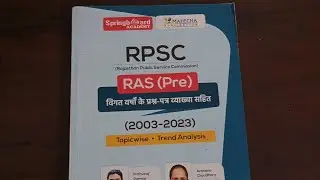 Spring Board RAS Pre Solved Papers @SpringboardAcademyOnline