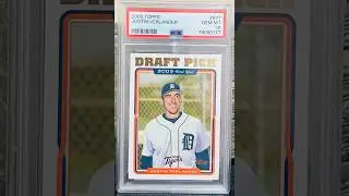 2005 Topps draft pick Justin Verlander Psa 10 !!rookie card !! #mlbcards #toppsbaseball #gradedcard