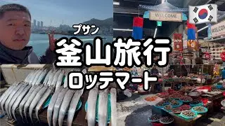 🇰🇷ソウル人の1日釜山旅行xロッテマート！