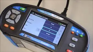 Comprehensive testing of a RCD using the AUTO test function with Metrel