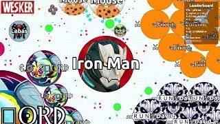 Agario FFA Solo - Avengers End Game