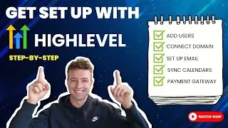 GoHighLevel Setup Tutorial 2025 - Complete Beginner Setup (Domain, Email, Calendar, Payments)