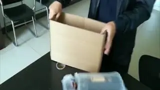 Inflatable air column bag protective packaging protection performance experiment