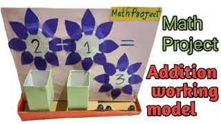 Math addition working model II Math TLM II Best working model of math