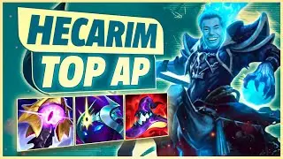 HECARIM TOP FULL AP | ESSA TEVE R4G3, NÃO CONSEGUI ME SEGURAR!! | MEC