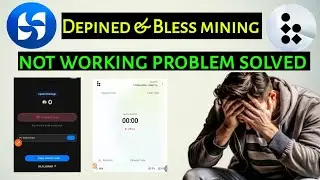 Depined mining not working problem solved | bless mining not working | mining problem solved