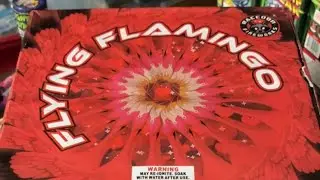 FLYING FLAMINGO by Raccoon 500 gram 36 shots #firework #raccoon