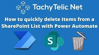 How to quickly delete items from a SharePoint list with Power Automate using the Batch API