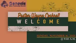 GBFC Sunday  Live Stream 11.16.2025