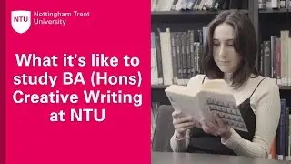 Megan Sprous on studying BA (Hons) Creative Writing at NTU