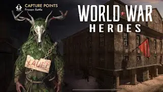 I Played Capture Points In Frozen Battle Map 😎 | World War Heroes |