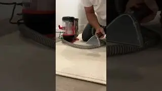 The Dirt Devil Spot Remover in Action