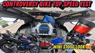 🤯Controversy Bike Top Speed Test 🚀🏍️ | R15 M Acceleration Challenge!🔥