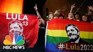 Supporters Of Brazil&rsquo;s President-Elect Lula da Silva Celebrate Victory Over Bolsonaro