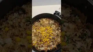 Riz saut&eacute; au air fryer c'est si simple