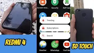 Redmi 4 - Best Launcher With 3D Touch