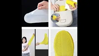 2022 August AMAZON MUST HAVE TikTok:LXC Waterproof Non-Slip Portable Silicone Shoe Cover. Shorts