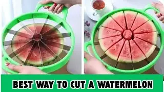 Best way to cut a watermelon | Watermelon cutting tool