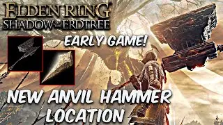 New DLC OP Weapon - Anvil Hammer Location in Elden Ring: Shadow of the Erdtree!