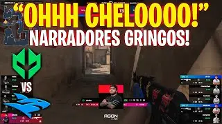 REAC&Atilde;O DOS GRINGOS COM CLUTCH DO CHELO 1X2 NA DUST