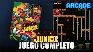 Donkey Kong Junior (1982) | Arcade | Juego Completo / Full Gameplay