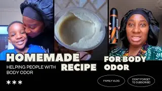 I FIXED My BODY ODOR + They Picked a New POPE| My DIY Deodorant #family #homemaderecipe #homemade