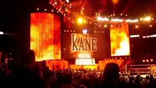 Kane's entrance at Royal Rumble 2010